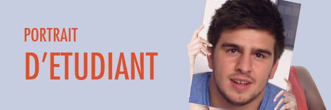 Portrait Matthieu Quignon - étudiant Portrait Matthieu Quignon - étudiant