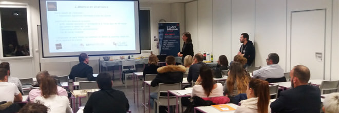 Réunions Tuteurs ESARC : l’Alternance au cœur de l’école Réunions Tuteurs ESARC : l’Alternance au cœur de l’école