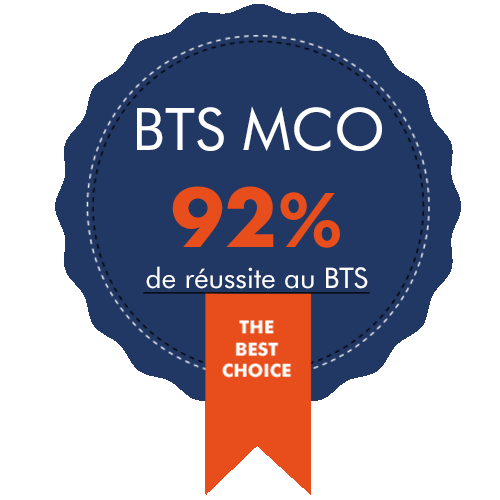 Taux de réussite BTS MCO - ESARC Aix-en-Provence