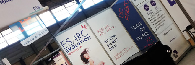 L'école BTS Montpellier au Salon de l'Etudiant L'école BTS Montpellier au Salon de l'Etudiant
