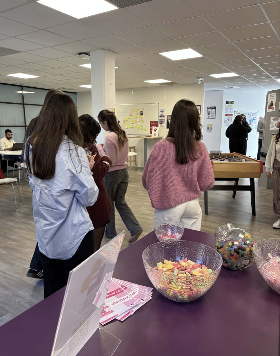 étudiant au pink day