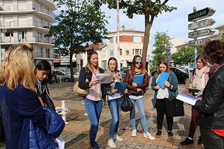 Sortie des BTS Tourisme à Arcachon