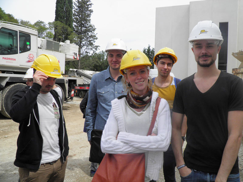 JPO sur le chantier du nouveau Campus à Odysseum