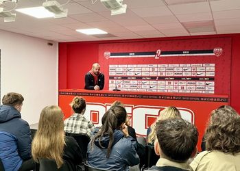 Visite du DFCO avec les BTS Communication à Dijon